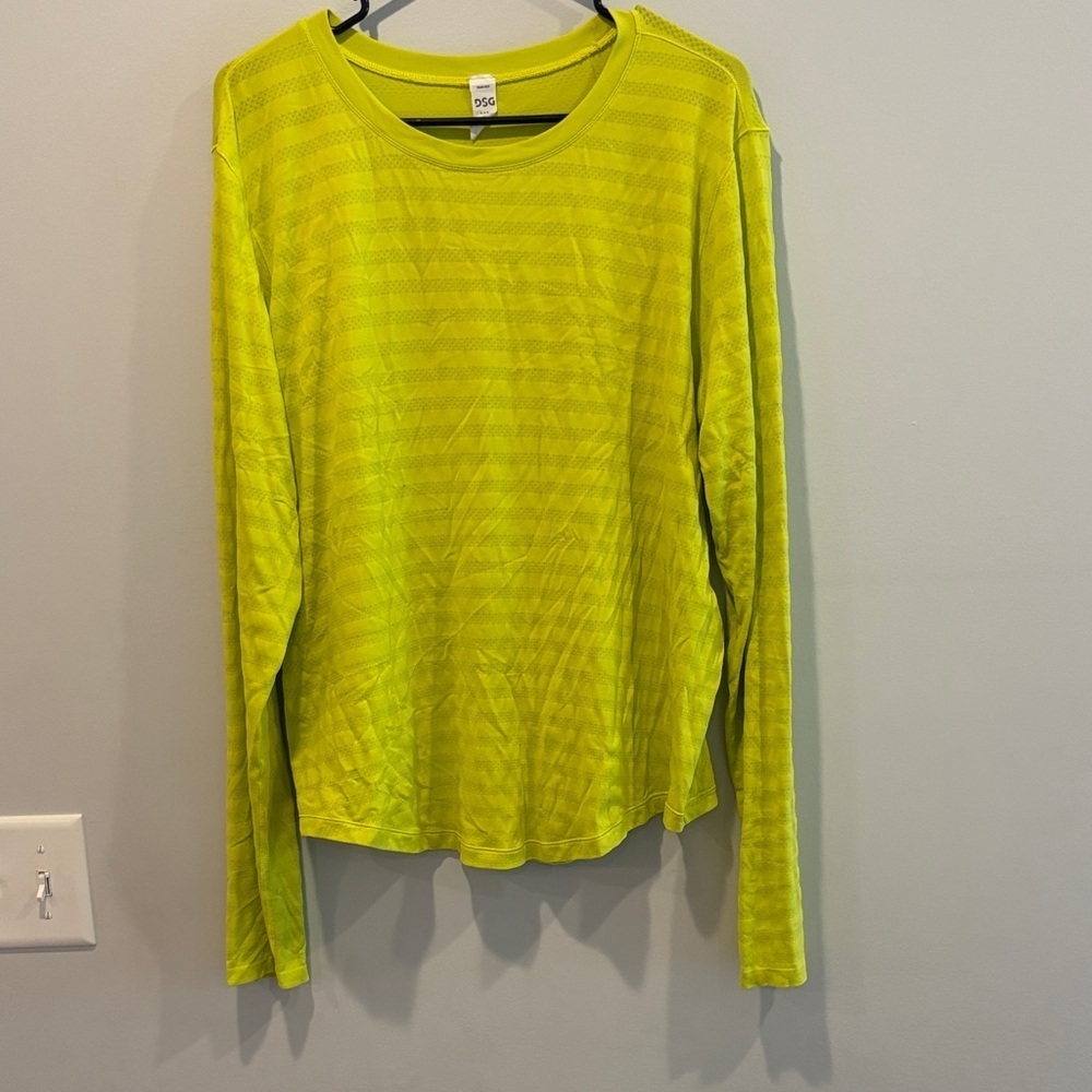 DSG Bright Green Long Sleeve Top